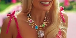 Barbie Chanel necklace