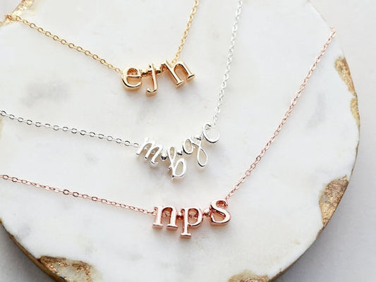 The Timeless Allure of Custom Initial Necklaces