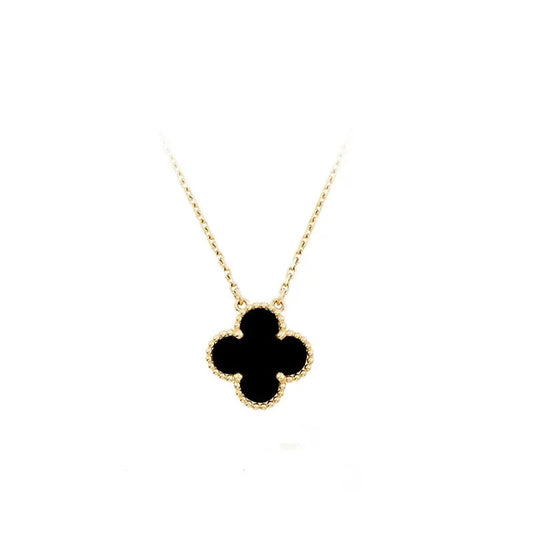 "The Timeless Elegance of Black Clover Necklaces"