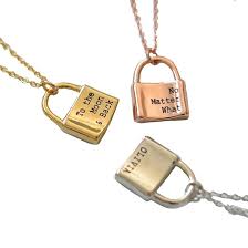 lock necklace