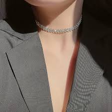 necklace diamond choker