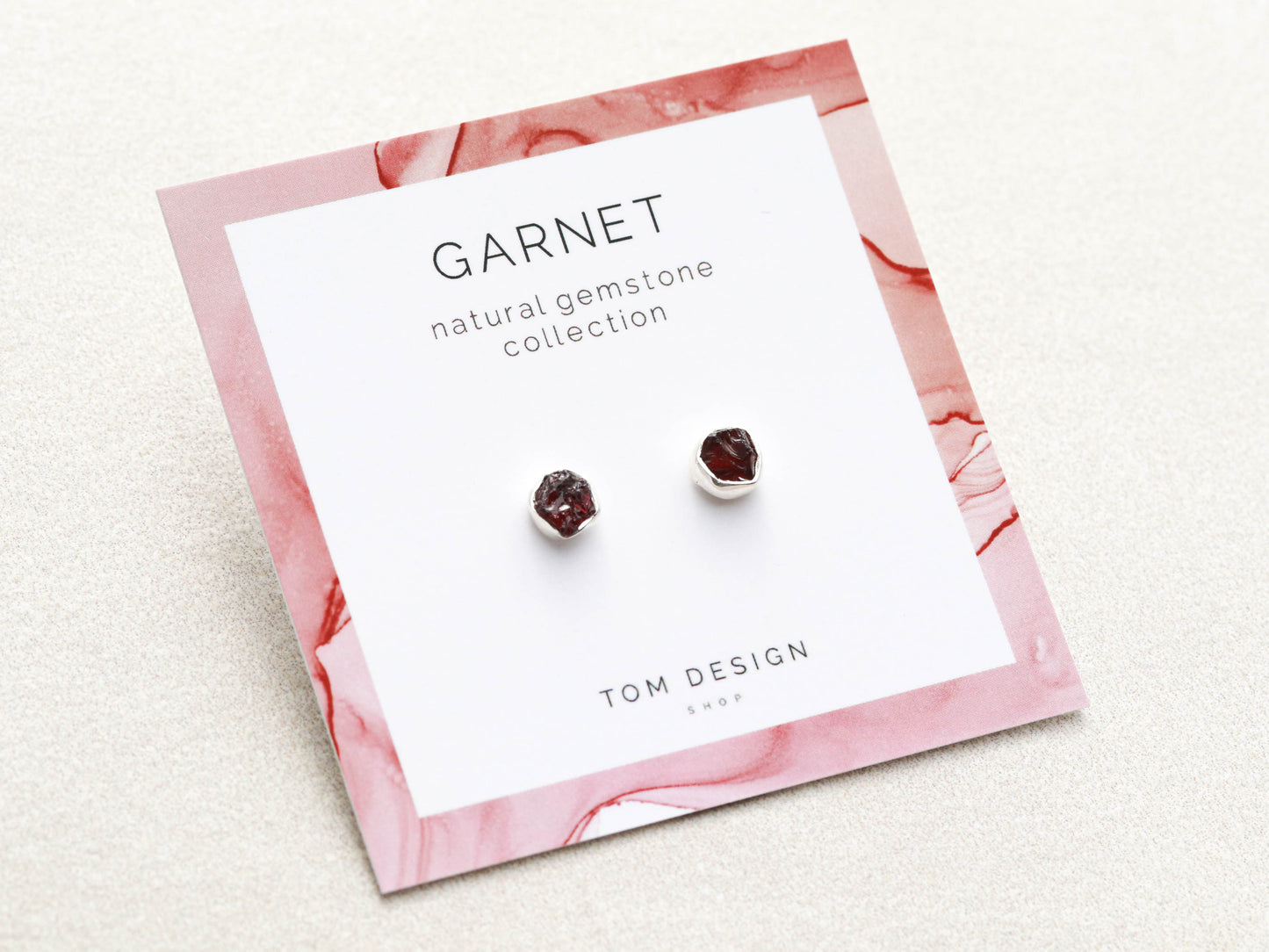 Gemstone Studs