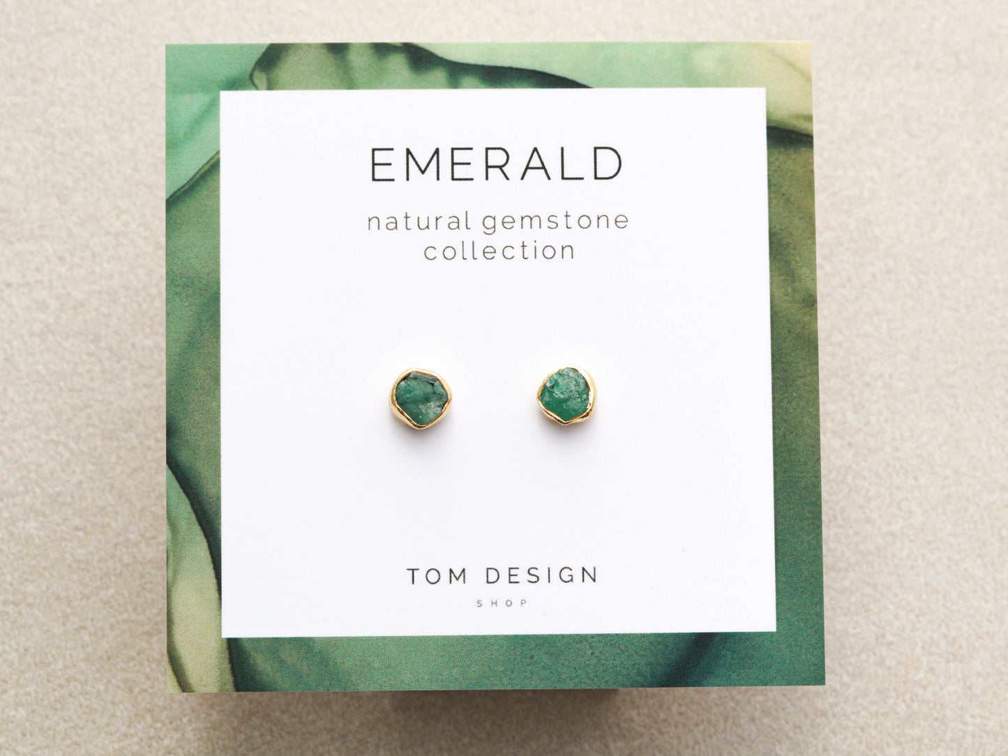 Gemstone Studs