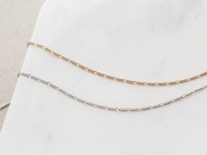 Thin Figaro Chain