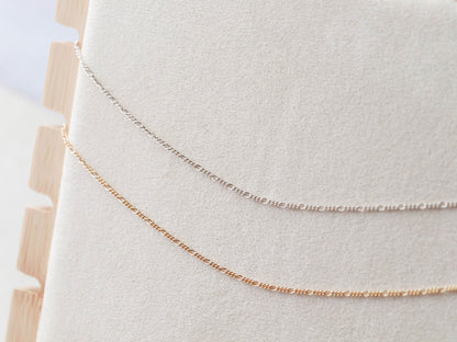 Thin Figaro Chain