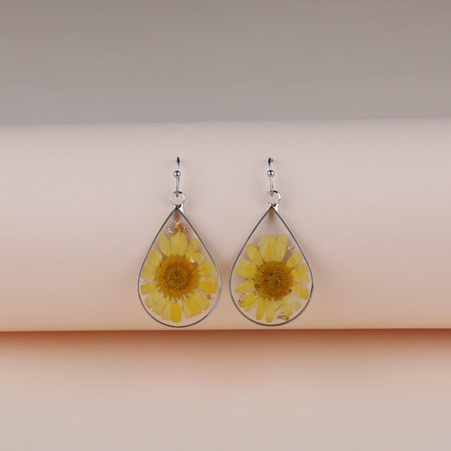 Pressed Flower Earrings