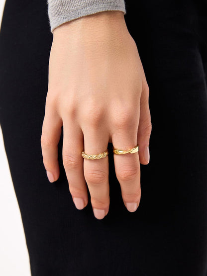 Gold Band Ring - Presley