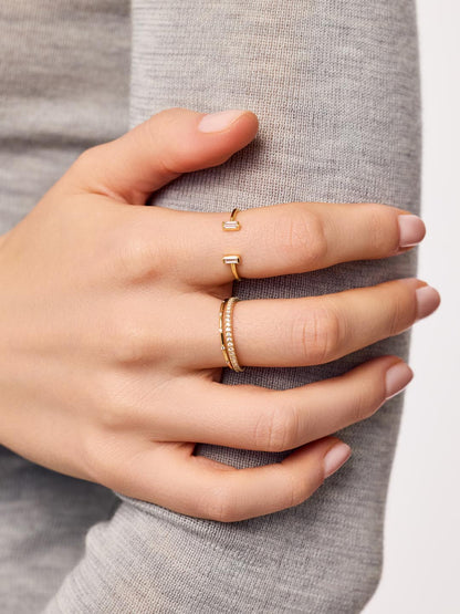 Gold Band Ring - Zola