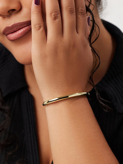 Gold Bangle Bracelet - Brynley