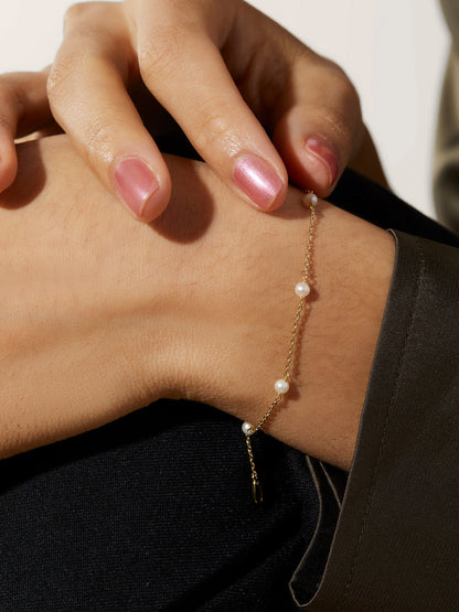 Pearl Station Bracelet - Adelie