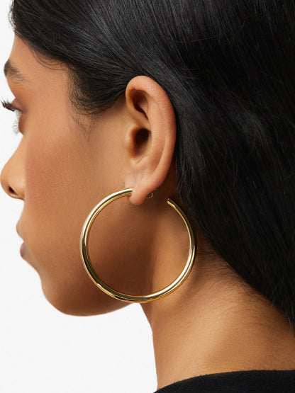 Large Hoop Earrings - Tia Large