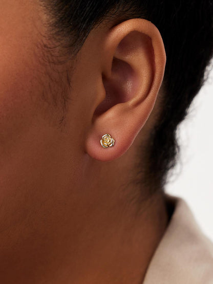 Flower Stud Earrings - Rosalie