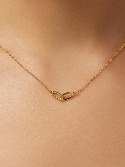 Gold Pendant Necklace - Juniper