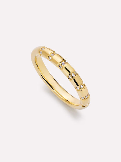 Gold Band Ring - Whitley