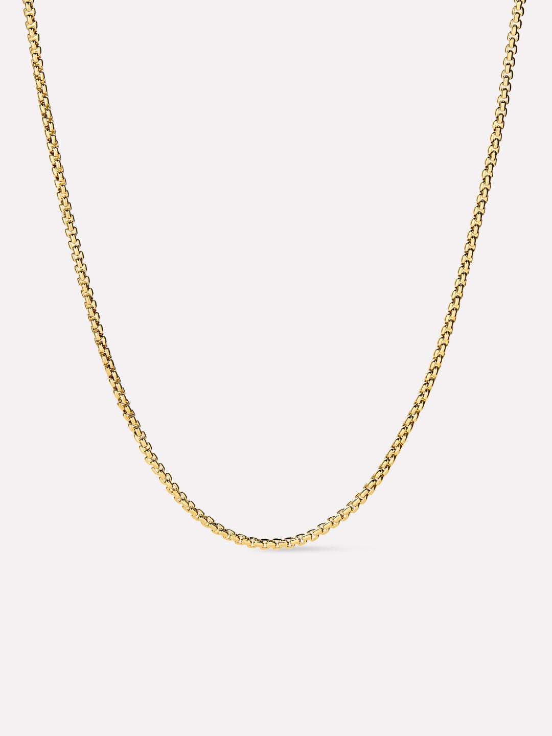 Soft Box Chain Necklace - Vero