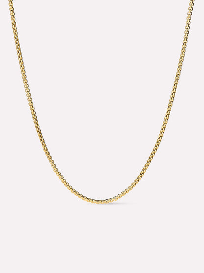 Soft Box Chain Necklace - Vero