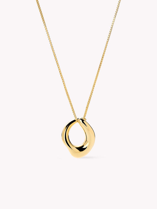 Gold Pendant Necklace - Collins