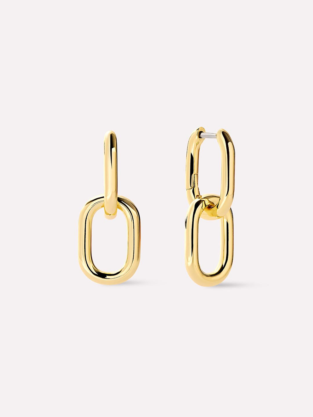 Gold Drop Earrings - Rox Mini Double