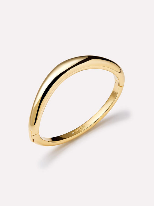 Gold Bangle Bracelet - Talia