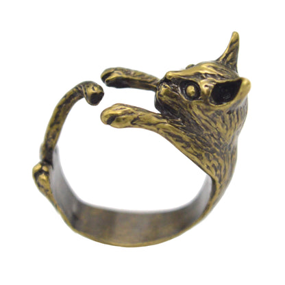 Cat Wrap Ring