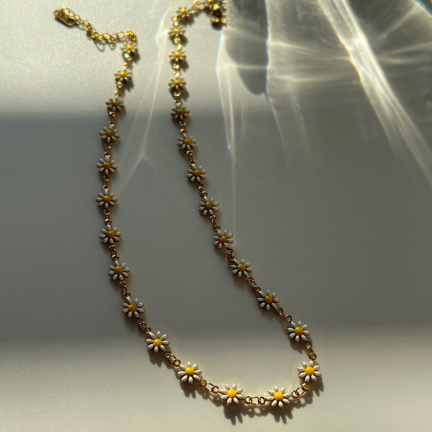 18K Gold Daisy Waist Chain