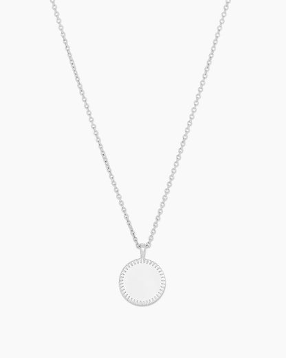 Bespoke Coin Necklace (silver)