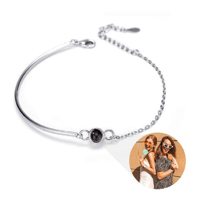 Custom Photo Circle Bracelet