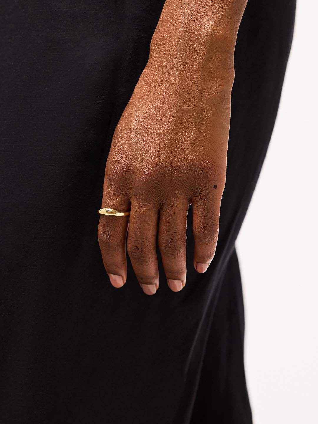 Gold Band Ring - Stevie