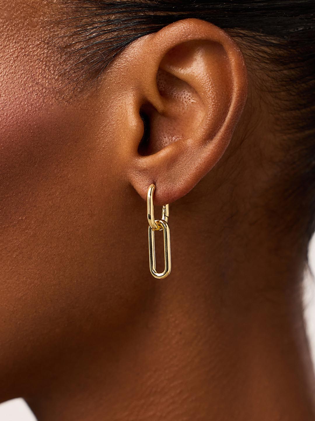 Gold Drop Earrings - Carson