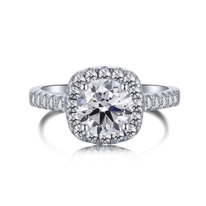 2.5 CT CUSHION CUT LONDON RING