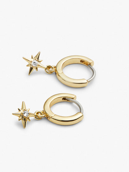 Star Hoop Earrings - Oshi