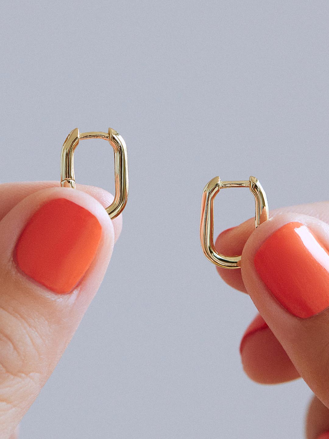 Gold Hoop Earrings - Rox Mini