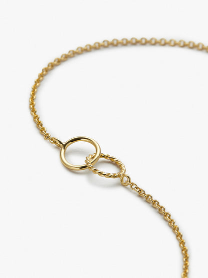 Interlocking Circles Necklace - Sam