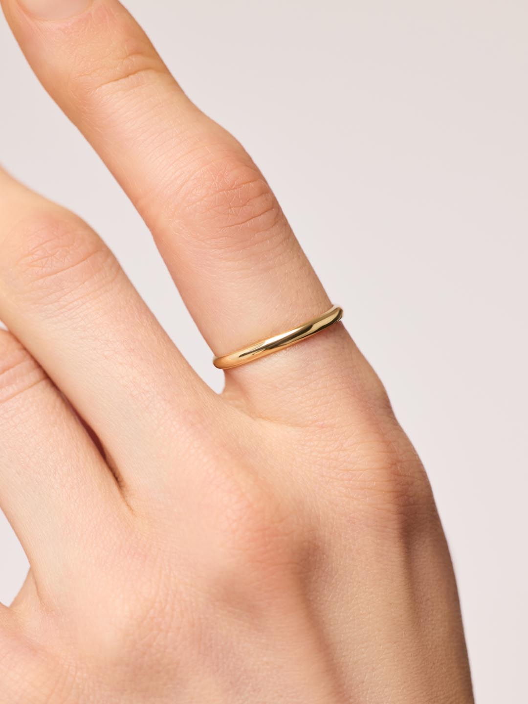 Gold Band Ring - Slim Band Ring