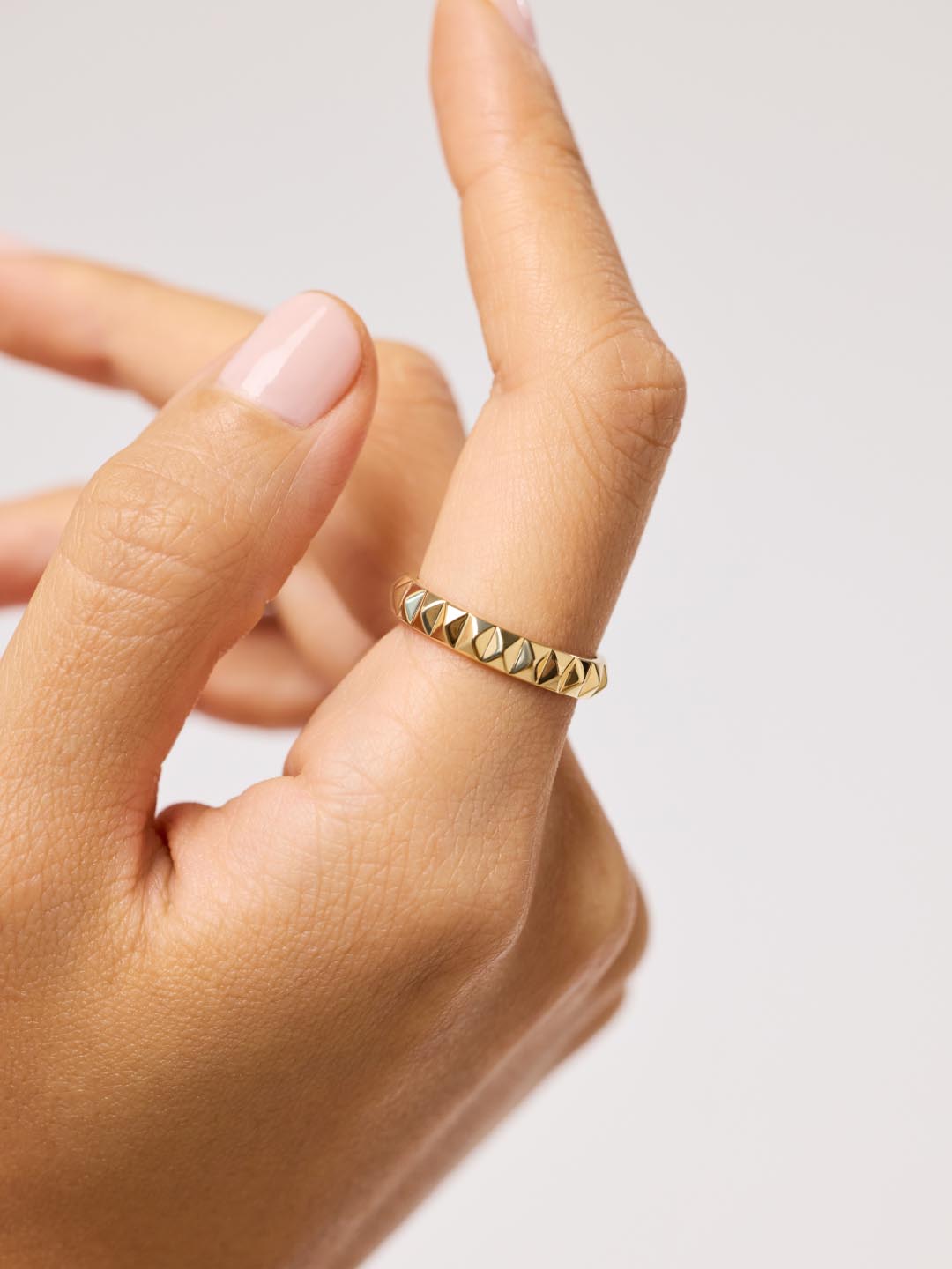 Solid Yellow Gold - Medium Equinox Ring