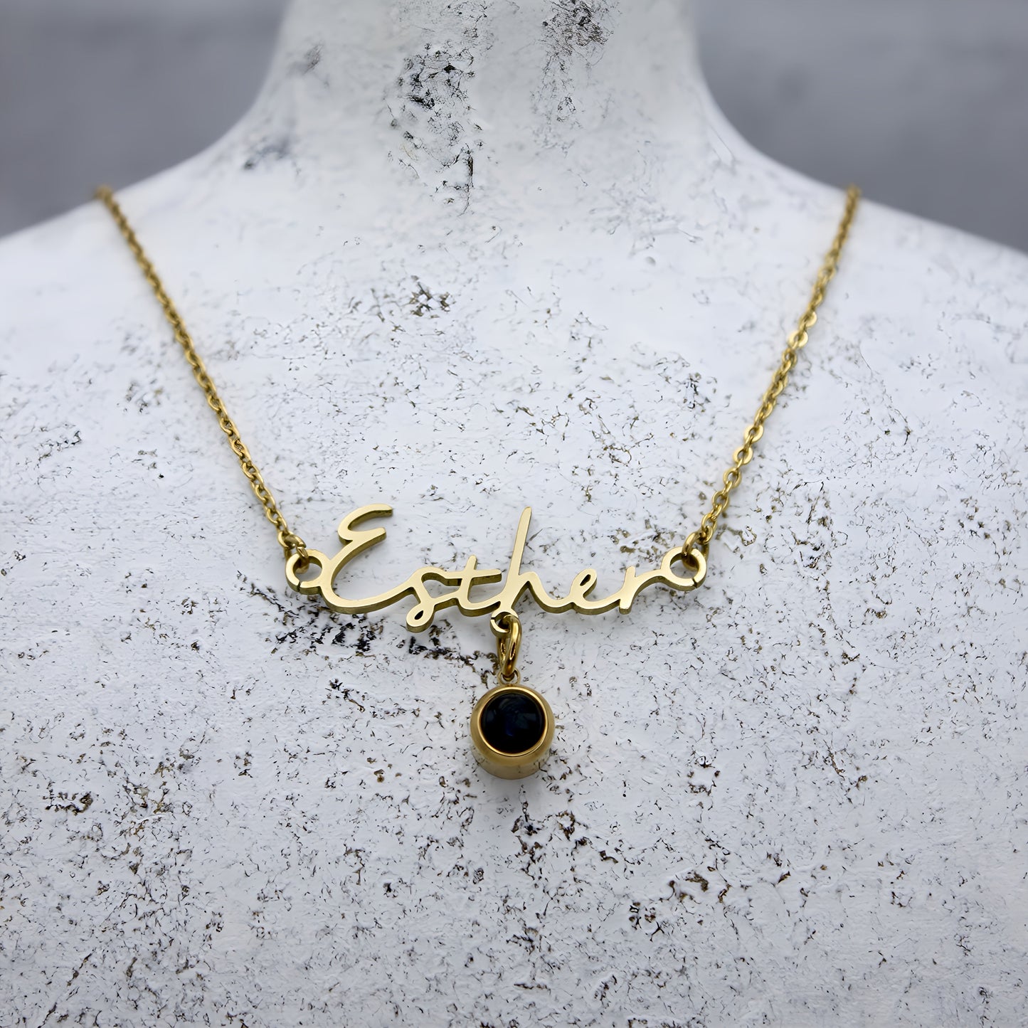 Custom Name Projection Necklace