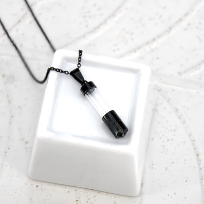 Tiny Container Projection Necklace