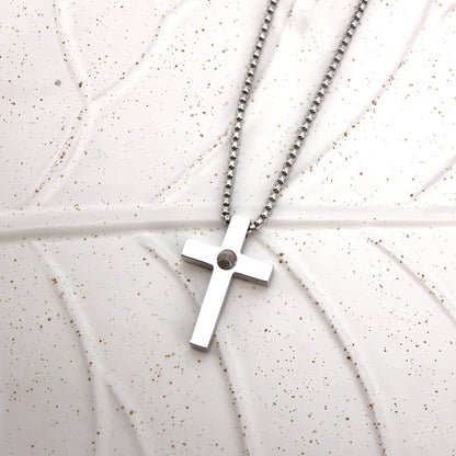 Full Cross Projection Necklace