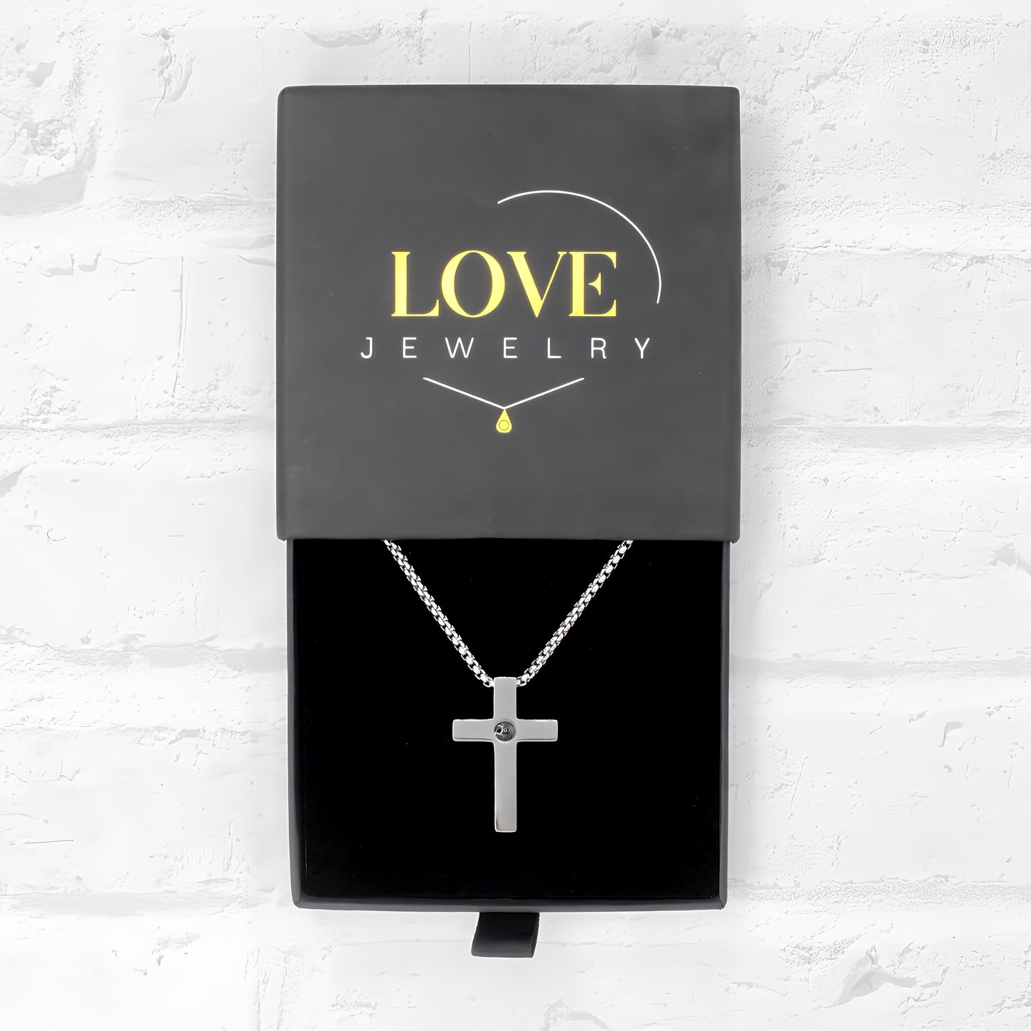 Full Cross Projection Necklace