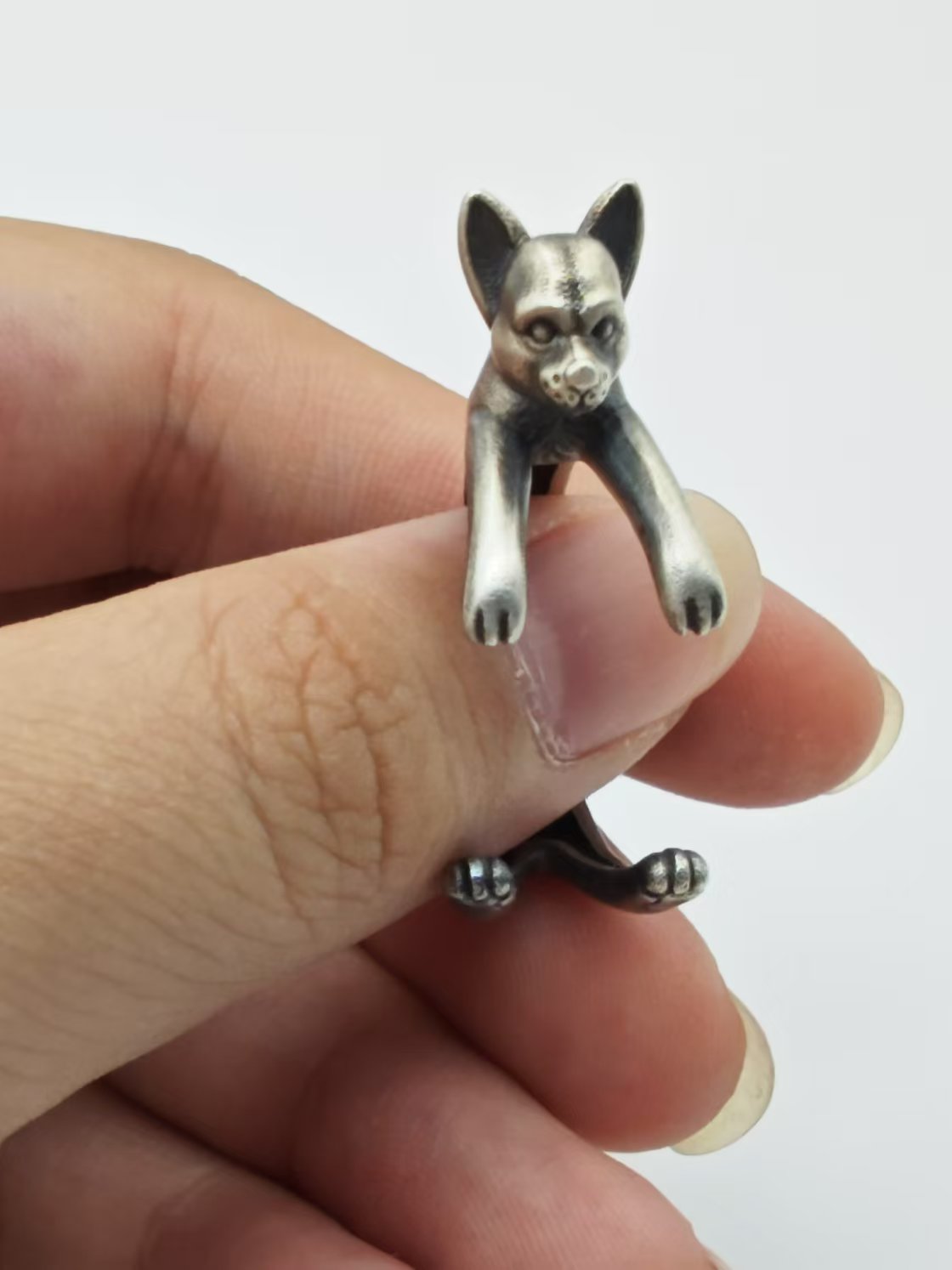 Chihuahua Wrap Ring