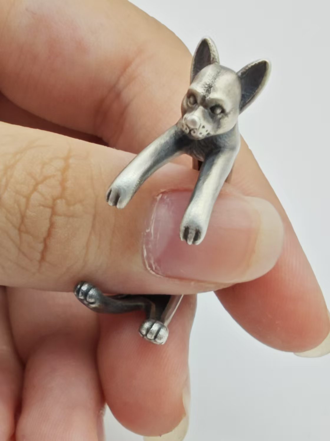 Chihuahua Wrap Ring