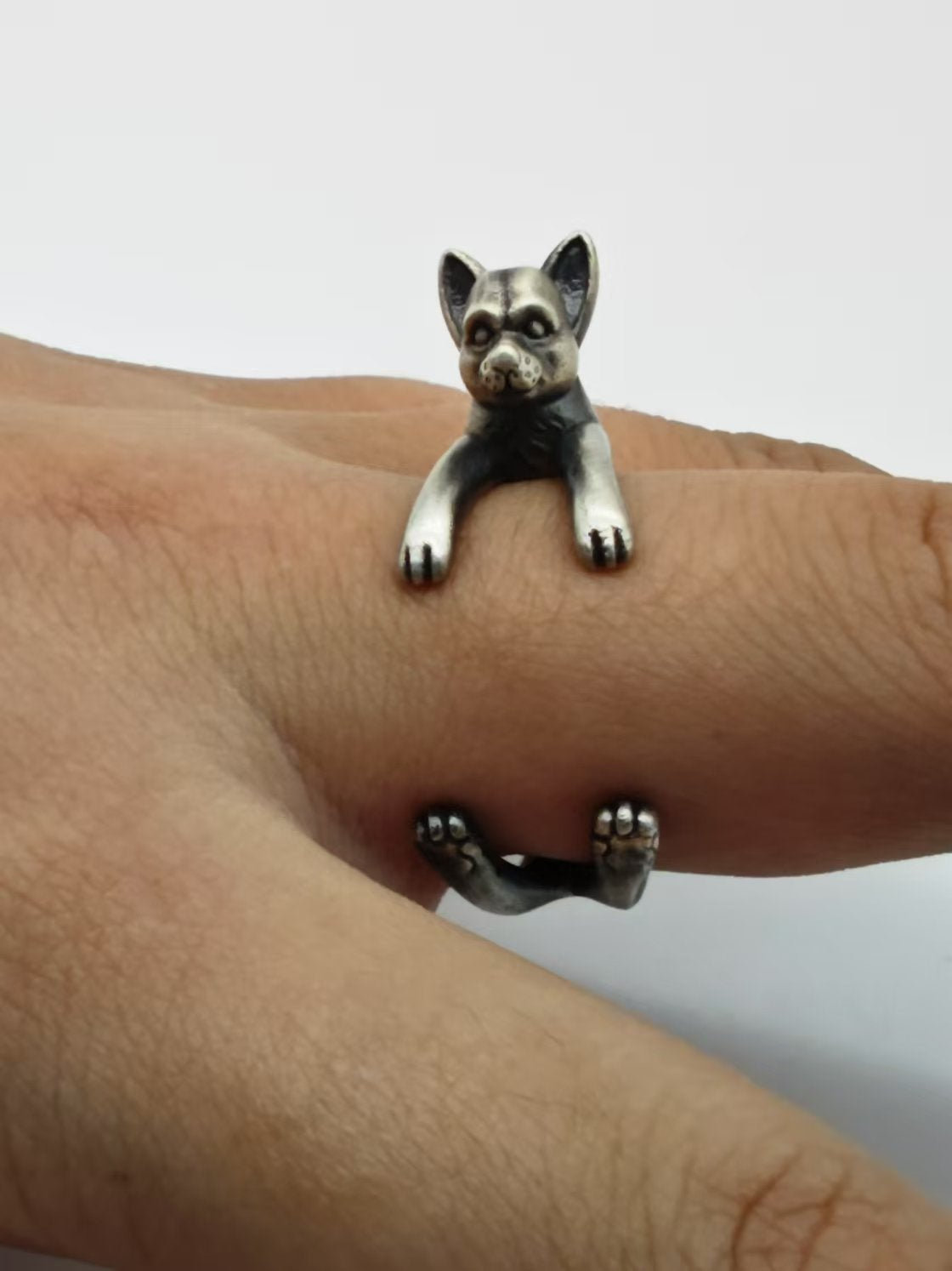 Chihuahua Wrap Ring