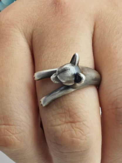 Chihuahua Wrap Ring