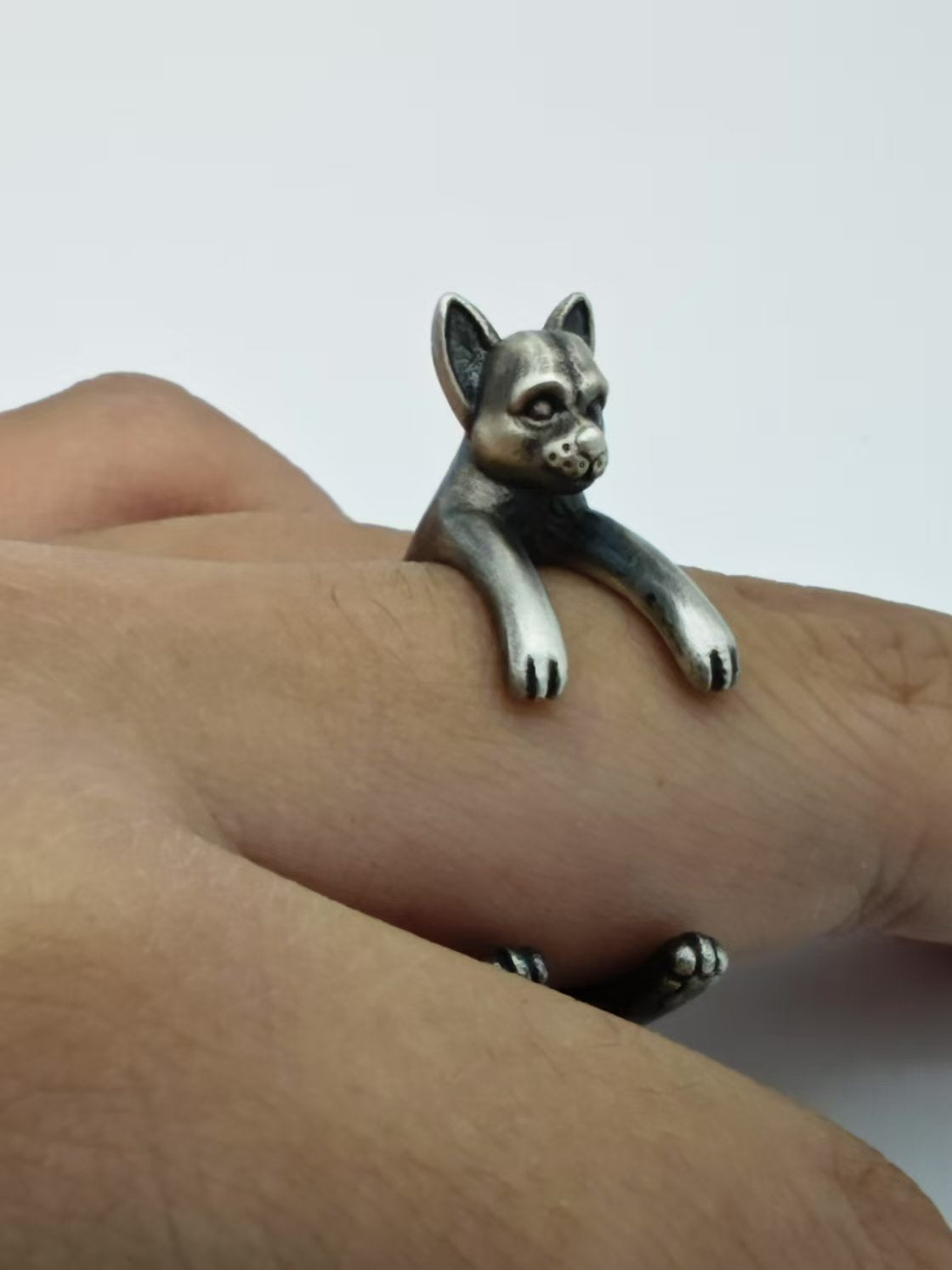 Chihuahua Wrap Ring