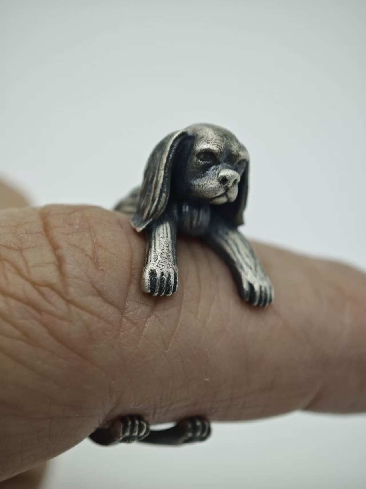 Cavalier King Charles Wrap Ring