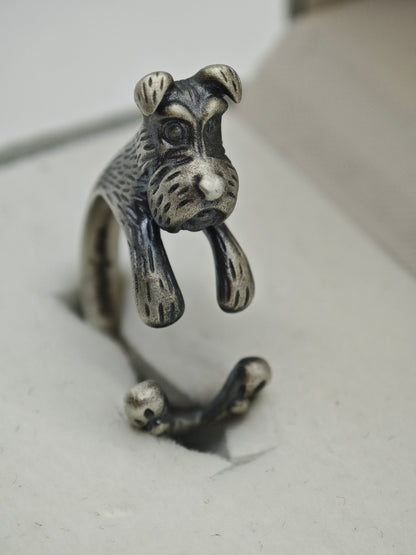 Schnauzer Wrap Ring