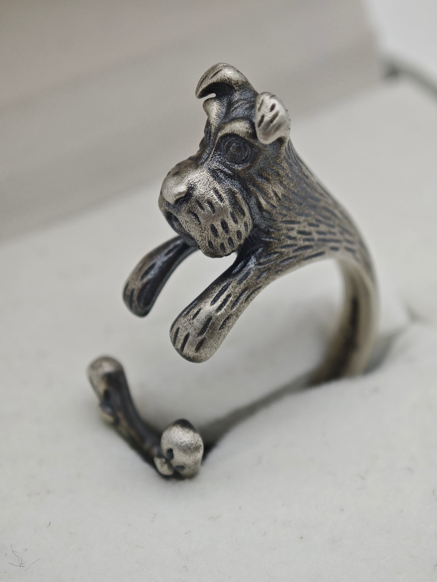 Schnauzer Wrap Ring