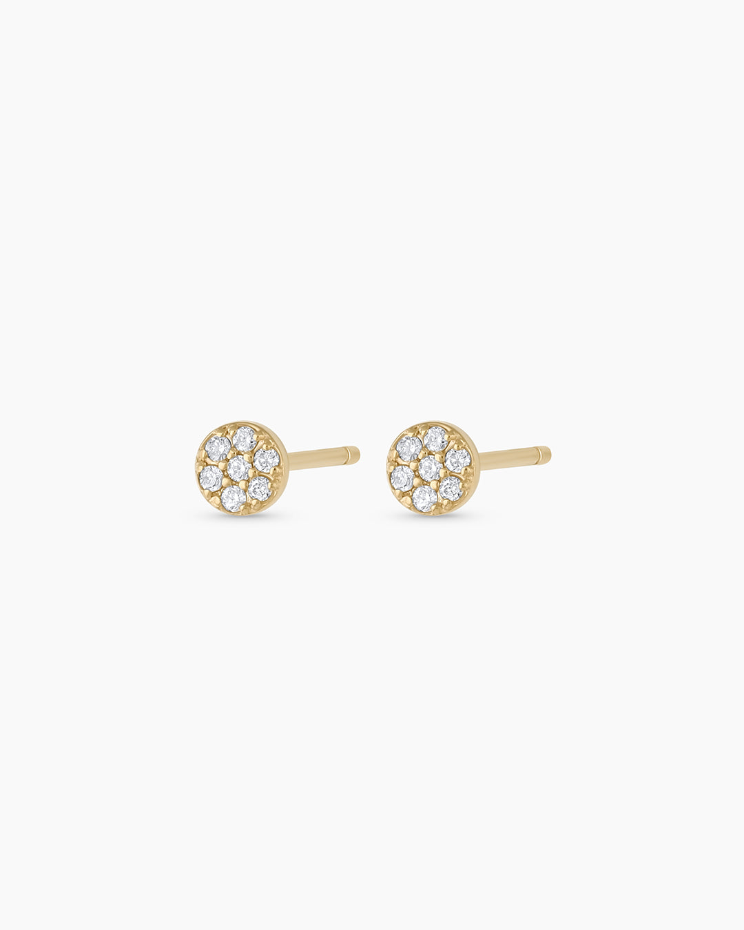 Diamond Pavé Studs