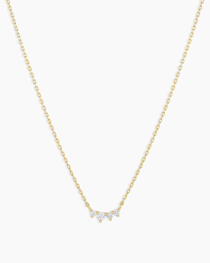 Diamond Cluster Necklace