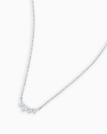 Diamond Cluster Necklace